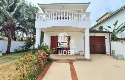 Casa com 6 dormitórios à venda, 392 m² por r$ 1.390.000,00 - foguete - cabo frio/rj