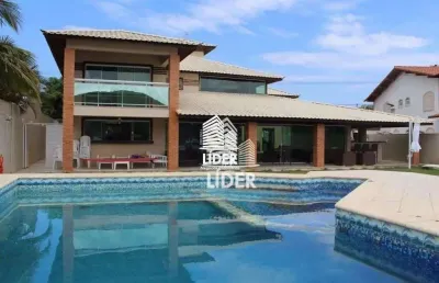Casa com 4 dormitórios à venda, 580 m² por r$ 8.200.000,00 - são bento - cabo frio/rj