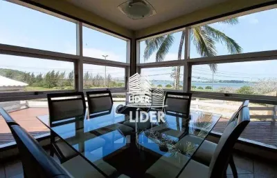 Casa com 4 dormitórios à venda, 307 m² por r$ 1.200.000,00 - porto do carro - cabo frio/rj