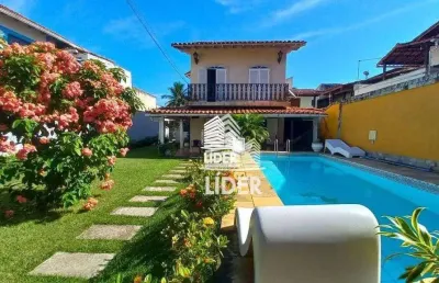 Casa com 3 dormitórios à venda, 125 m² por r$ 1.200.000,00 - braga - cabo frio/rj