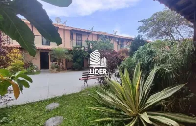 Casa com 2 dormitórios para alugar, 66 m² por r$ 2.202,00/ano - palmeiras - cabo frio/rj