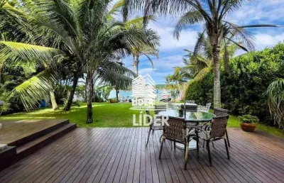 Casa com 6 dormitórios à venda, 650 m² por r$ 12.000.000,00 - passagem - cabo frio/rj