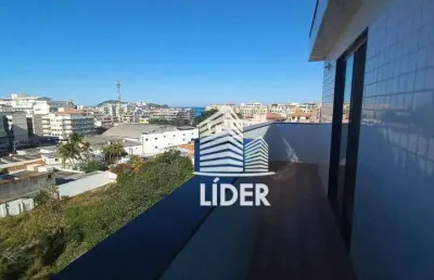 Cobertura com 4 dormitórios, 135 m² - venda por r$ 800.000,00 ou aluguel por r$ 4.980,00/ano - centro - cabo frio/rj