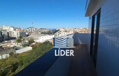 Cobertura com 4 dormitórios, 135 m² - venda por r$ 800.000 ou aluguel por r$ 4.980/ano - centro - cabo frio/rj