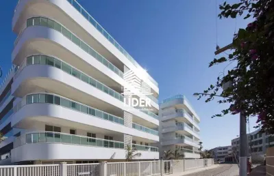 Apartamento com 3 dormitórios à venda, 107 m² por r$ 920.000,00 - praia do forte - cabo frio/rj