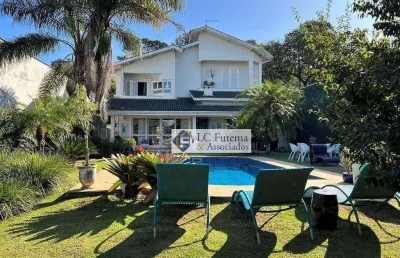Casa com 4 dormitórios à venda, 496 m² por r$ 2.850.000,00 - granja viana - cotia/sp