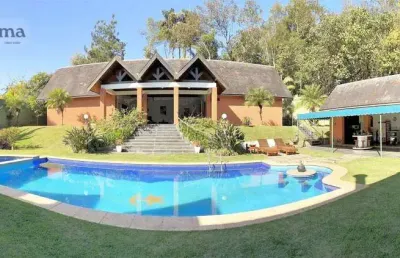 Casa com 4 dormitórios à venda, 636 m² por r$ 2.800.000,00 - granja viana - cotia/sp