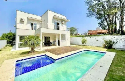 Casa com 4 dormitórios à venda, 332 m² por r$ 3.200.000,00 - granja viana - cotia/sp