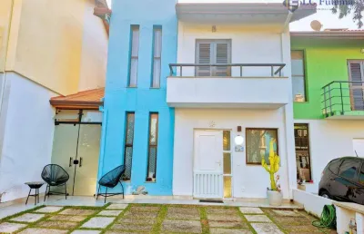 Casa com 3 dormitórios para alugar, 130 m² por r$ 6.500,00/mês - the way - cotia/sp