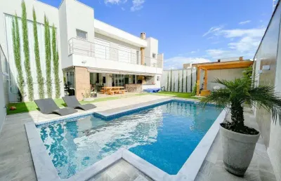 Casa à venda em americana, loteamento industrial machadinho, com 3 suítes, com 317 m²