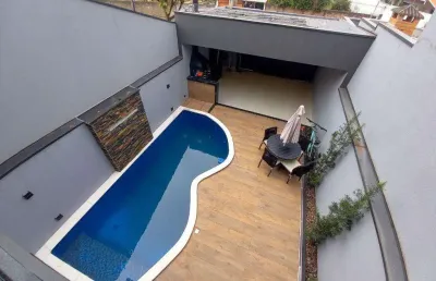 Casa à venda em americana, parque residencial jaguari, com 3 quartos, com 170 m²