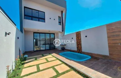 Casa com 3 dormitórios à venda, 194 m² por r$ 750.000,00 - jardim boer ii - americana/sp
