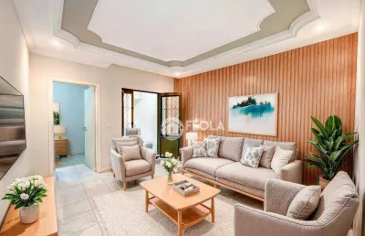 Casa com 3 dormitórios à venda, 120 m² por r$ 350.000,00 - jardim paz - americana/sp