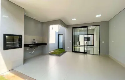 Casa à venda em americana, parque universitário, com 3 quartos, com 130 m²