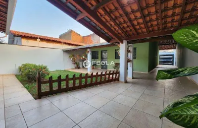 Casa à venda em santa bárbara d'oeste, jardim batagin, com 3 quartos, com 202.26 m²