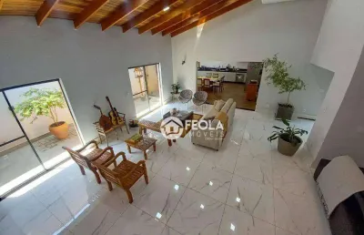 Casa com 3 dormitórios à venda, 273 m² por r$ 2.000.000,00 - condomínio villa carioba - americana/sp