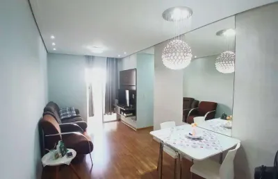Apartamento à venda em americana, jardim bela vista, com 3 quartos, com 67 m²