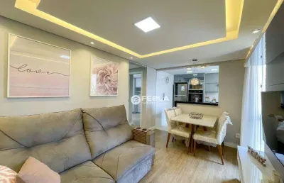 Apartamento com 2 dormitórios à venda, 45 m² por r$ 250.000,00 - jardim bertoni - americana/sp