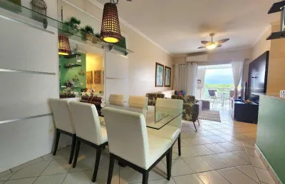 Apartamento à venda em bertioga, são lourenço, com 4 quartos, com 110 m²