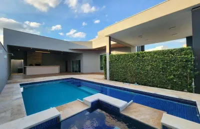 Casa para alugar em americana, parque nova carioba, com 3 suítes, com 306 m², villa carioba