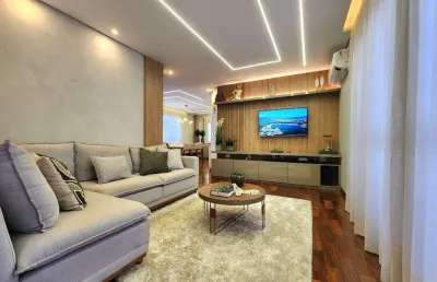 Apartamento à venda em santa bárbara d'oeste, centro, com 3 quartos, com 150 m², edifício malaga