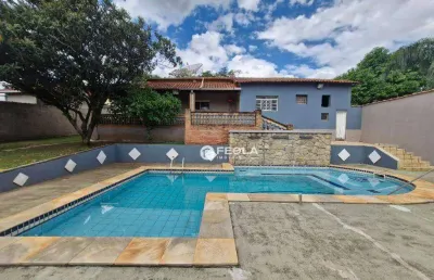 Chácara com 3 dormitórios para alugar, 1260 m² por r$ 4.082,00/mês - chácara recreio cruzeiro do sul - santa bárbara d'oeste/sp