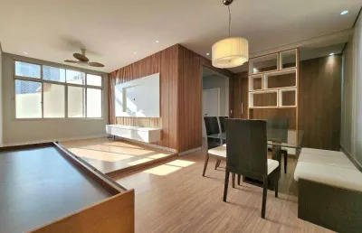 Apartamento para alugar em americana, santa cruz, com 3 quartos, com 126 m², condomínio oswaldo cruz
