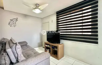Apartamento à venda em americana, loteamento industrial machadinho, com 2 quartos, com 48 m²