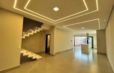 Casa à venda em americana, residencial jacira, com 3 suítes, com 220 m²