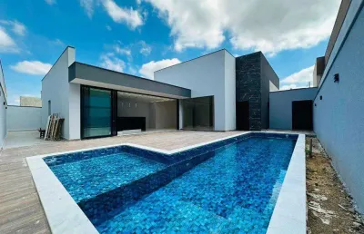 Casa para alugar em americana, loteamento residencial jardim villagio, com 3 suítes, com 237 m²