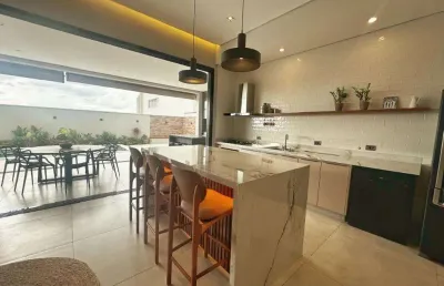 Casa à venda em americana, jardim américa, com 3 suítes, com 256 m², fazenda santa lucia
