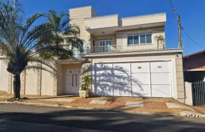 Casa para alugar em americana, vila nossa senhora de fátima, com 3 suítes, com 389 m²