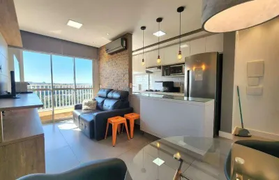 Apartamento à venda em americana, centro, com 2 quartos, com 52 m², residencial dom pedro ii