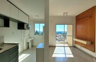 Apartamento para alugar em americana, jardim bela vista, com 2 quartos, com 53 m², colline residence