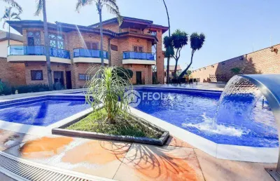 Casa à venda, 494 m² por r$ 2.800.000,00 - chácara machadinho ii - americana/sp