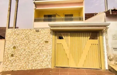 Casa à venda em americana, parque residencial jaguari, com 3 quartos, com 190 m²