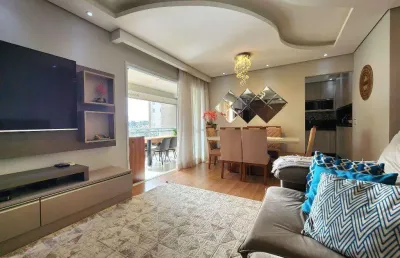 Apartamento à venda em americana, parque residencial nardini, com 3 suítes, com 121 m²