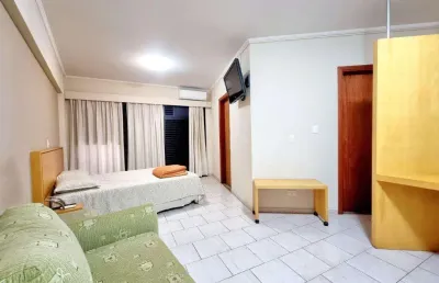 Apartamento à venda em americana, santa cruz, com 1 quarto, com 44 m², austria flat service