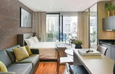 Flat com 1 dormitório à venda, 36 m² por r$ 970.000,00 - vila olímpia - são paulo/sp