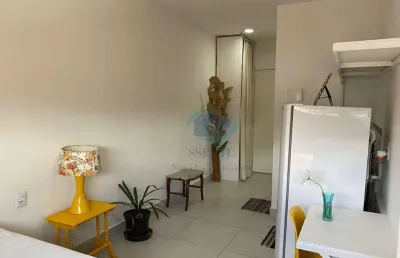 Studio com 1 dormitório para alugar, 35 m² por r$ 1.450,00/mês - mirandópolis - são paulo/sp