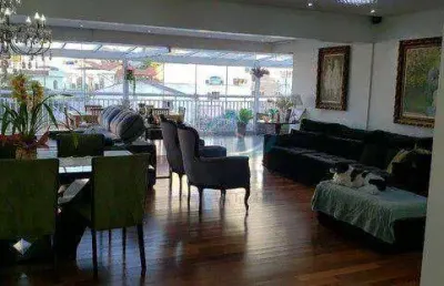 Apartamento garden com 3 dormitórios à venda, 190 m² por r$ 1.800.000,00 - vila firmiano pinto - são paulo/sp