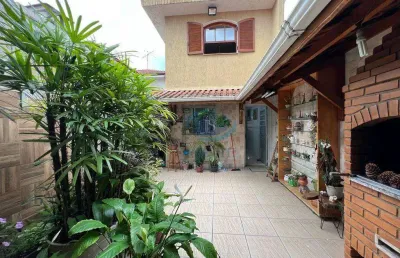 Sobrado miolo do ipiranga,3 dormitórios,1 suíte,5 vagas,edícula nos fundos,ótimo estado,aceita permuta por imóvel até 650 mil reais,aceita proposta.