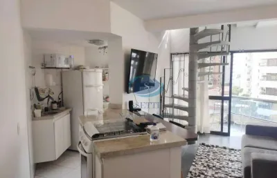 Apartamento duplex com 1 dormitório à venda, 54 m² por r$ 530.000,00 - aclimação - são paulo/sp