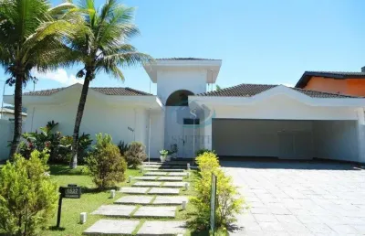 Casa com 7 dormitórios para alugar, 628 m² por r$ 27.000,00/mês - acapulco - guarujá/sp