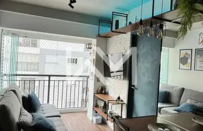 Apartamento à venda com 2 quartos, sacada, todo planejado, semi mobiliado e 1 vaga de garagem - vil