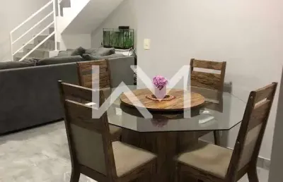 Excelente apartamento duplex à venda com 4 dormitórios, sendo 2 suítes, 4 banheiros,  155m², jardim