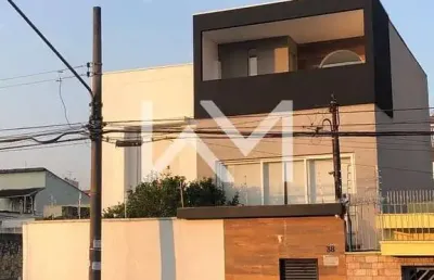 Sobrado com piscina á venda por r$1.950.000 rica arquitetura em parque renato maia  -  guarulhos