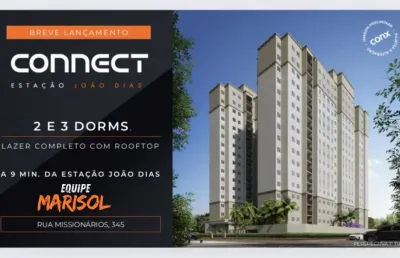 Apartamento 2 ou 3 quartos em santo amaro connect joão dias