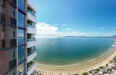 Apartamento de luxo no centro de itapema com 4 suítes à venda
