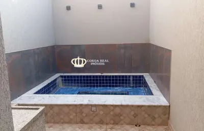 Sobrado de 3 dormitorios com piscina e area gourmet!!